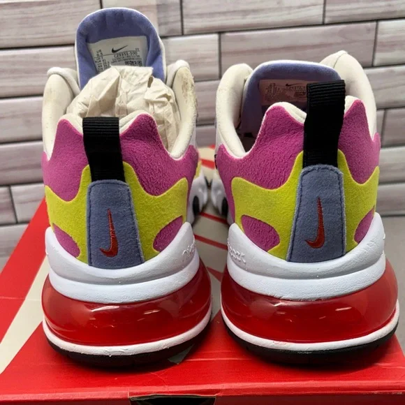 Nike Air Max 270 React Women’s size 9.5 CZ9351-100 - Picture 7 of 11